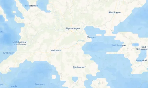 Regenradar Vorschaubild - Aktuelle Niederschläge in Ablach und Umgebung