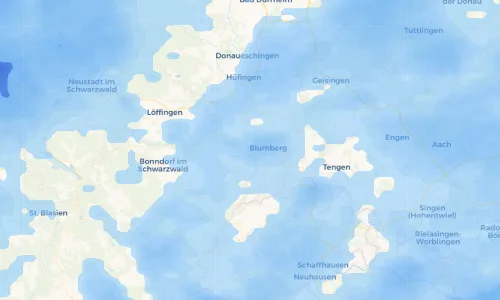 Regenradar Vorschaubild - Aktuelle Niederschläge in Achdorf und Umgebung