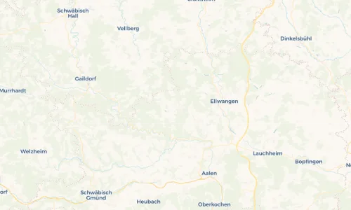Regenradar-Vorschau: aktuelle Niederschläge in Adelmannsfelden und Umgebung