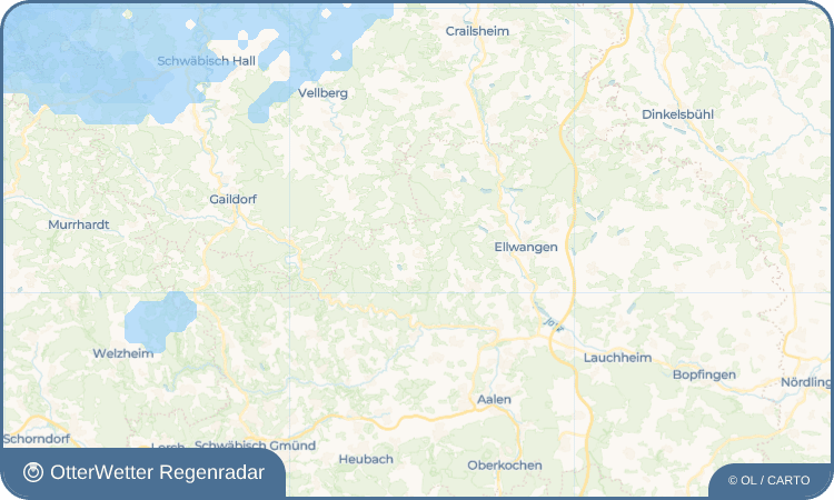 Widget-Vorschau für Adelmannsfelden Wetter-Widget-Vorschau mit Vorhersagedaten für Adelmannsfelden