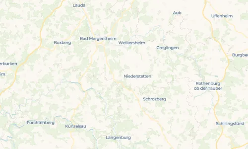 Regenradar Vorschaubild - Aktuelle Niederschläge in Adolzhausen und Umgebung