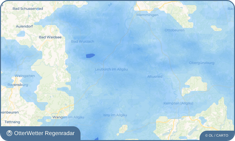 Wetter-Widget-Vorschau mit Vorhersagedaten für Adrazhofen