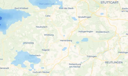 Regenradar-Vorschau: aktuelle Niederschläge in Affstätt und Umgebung