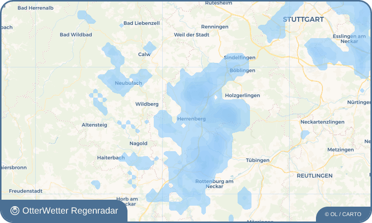 Wetter-Widget-Vorschau mit Vorhersagedaten für Affstätt