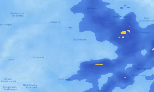 Regenradar Vorschaubild - Aktuelle Niederschläge in Aftholderberg und Umgebung