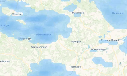Regenradar Vorschaubild - Aktuelle Niederschläge in Aichelau und Umgebung