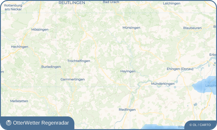 OtterWetter Regenradar-Widget Aichelau