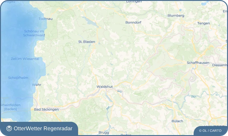 Wetter-Widget-Vorschau mit Vorhersagedaten für Aichen