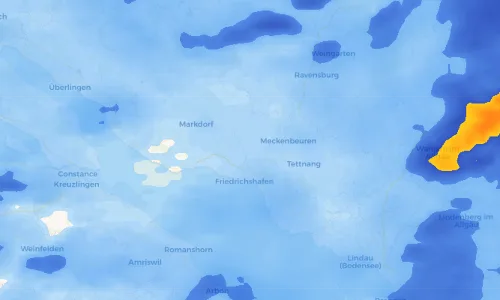 Regenradar Vorschaubild - Aktuelle Niederschläge in Ailingen und Umgebung