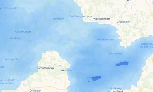 Regenradar Vorschaubild - Aktuelle Niederschläge in Ailringen und Umgebung