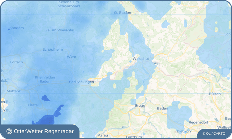 OtterWetter Regenradar-Widget Albert