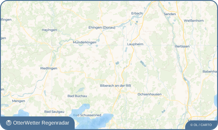 OtterWetter Regenradar-Widget Alberweiler