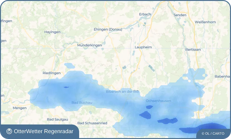 Wetter-Widget-Vorschau mit Vorhersagedaten für Alberweiler
