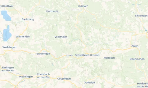 Regenradar Vorschaubild - Aktuelle Niederschläge in Alfdorf und Umgebung