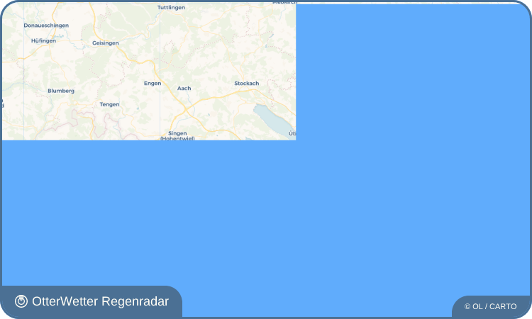 OtterWetter Regenradar-Widget Allensbach