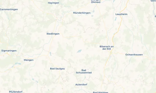 Regenradar Vorschaubild - Aktuelle Niederschläge in Alleshausen und Umgebung
