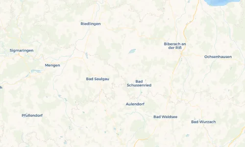 Regenradar Vorschaubild - Aktuelle Niederschläge in Allmannsweiler und Umgebung