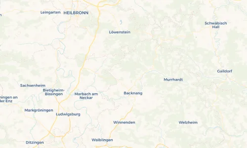 Regenradar Vorschaubild - Aktuelle Niederschläge in Allmersbach am Weinberg und Umgebung