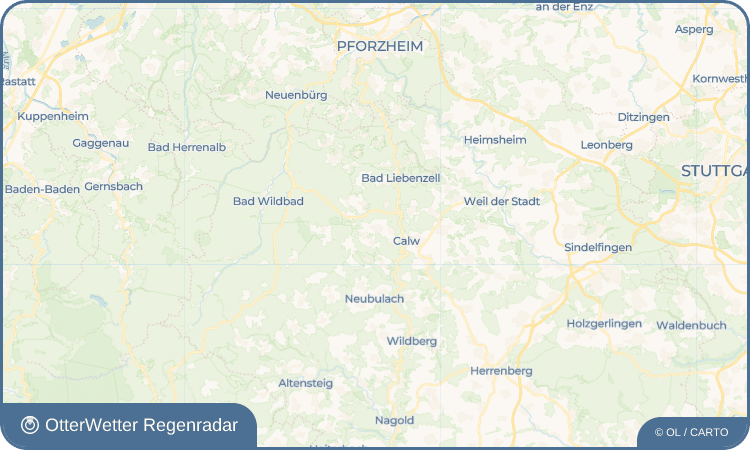 Widget-Vorschau für Altburg Wetter-Widget-Vorschau mit Vorhersagedaten für Altburg