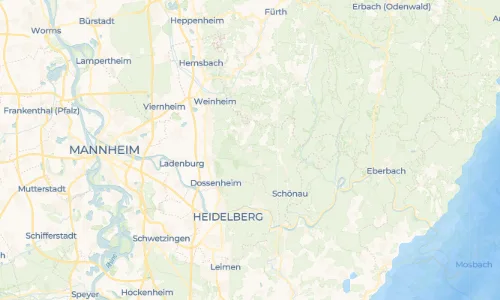 Regenradar Vorschaubild - Aktuelle Niederschläge in Altenbach und Umgebung