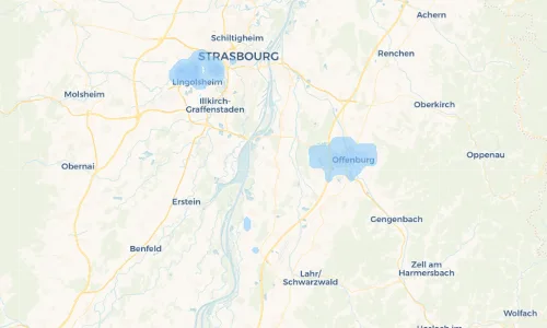 Regenradar Vorschaubild - Aktuelle Niederschläge in Altenheim und Umgebung