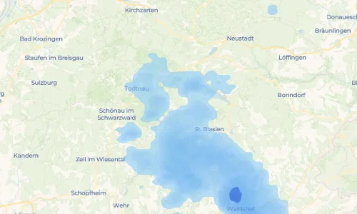 Regenradar Altenrond: aktuelle Niederschläge in Altenrond und Umgebung, Stand 20. Oktober 2026 um 11:00 Uhr
