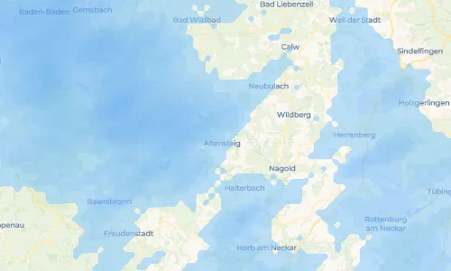 Regenradar Vorschaubild - Aktuelle Niederschläge in Altensteigdorf und Umgebung