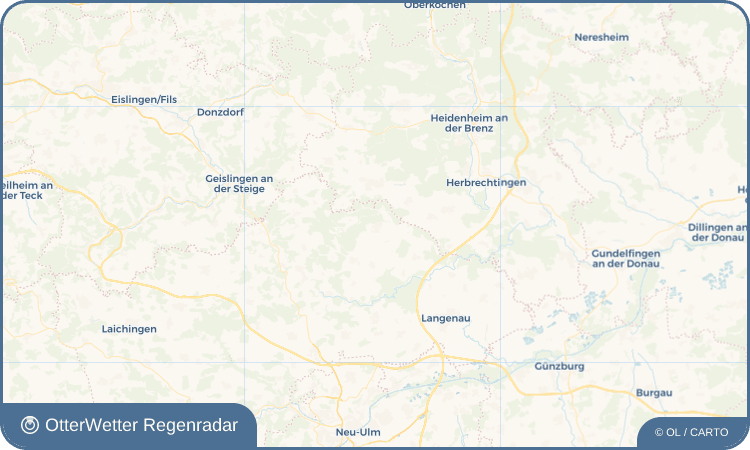 OtterWetter Regenradar-Widget Altheim (Alb)