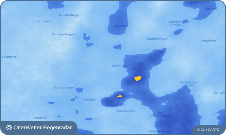 OtterWetter Regenradar-Widget Altheim