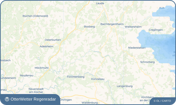 OtterWetter Regenradar-Widget Altkrautheim