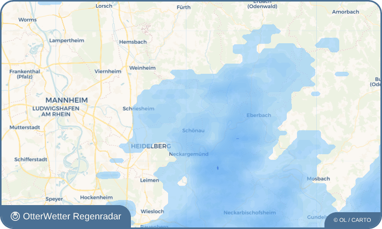 OtterWetter Regenradar-Widget Altneudorf