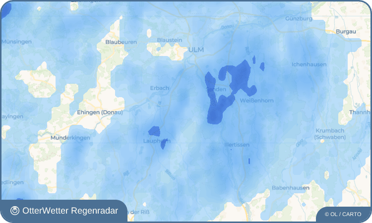 OtterWetter Regenradar-Widget Ammerstetten