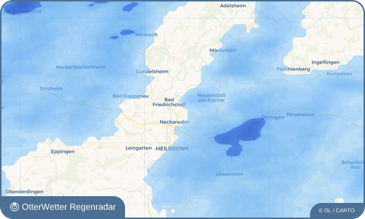 Wetter-Widget-Vorschau mit Vorhersagedaten für Amorbach