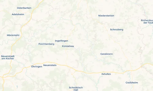 Regenradar Vorschaubild - Aktuelle Niederschläge in Amrichshausen und Umgebung