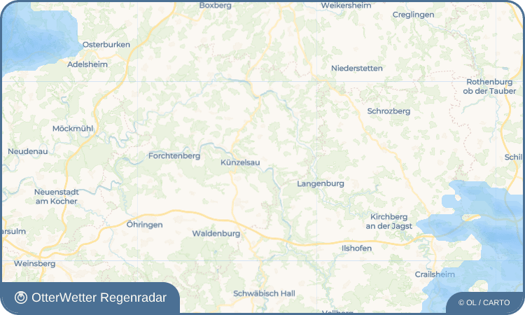 OtterWetter Regenradar-Widget Amrichshausen