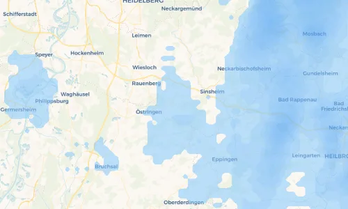 Regenradar Vorschaubild - Aktuelle Niederschläge in Angelbachtal und Umgebung