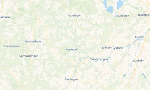 Regenradar Vorschaubild - Aktuelle Niederschläge in Anhausen und Umgebung
