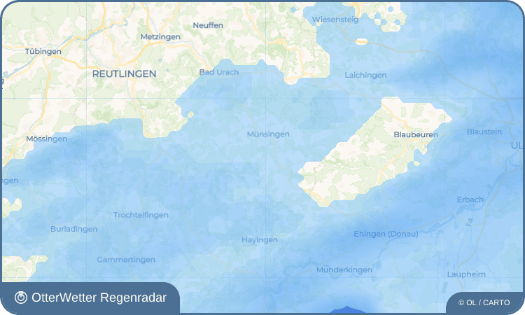OtterWetter Regenradar-Widget Apfelstetten