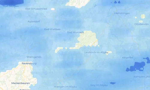 Regenradar-Vorschau: aktuelle Niederschläge in Arnach und Umgebung