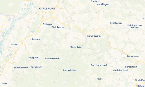 Regenradar Vorschaubild - Aktuelle Niederschläge in Arnbach und Umgebung