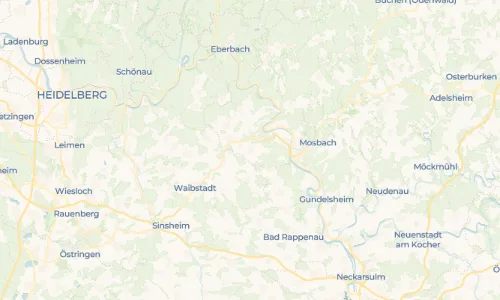 Regenradar Asbach: aktuelle Niederschläge in Asbach und Umgebung, Stand 21. Oktober 2026 um 6:15 Uhr