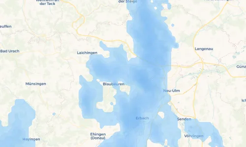 Regenradar Vorschaubild - Aktuelle Niederschläge in Asch und Umgebung