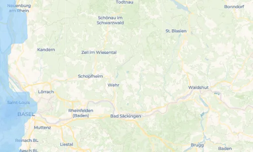 Regenradar-Vorschau: aktuelle Niederschläge in Atdorf und Umgebung