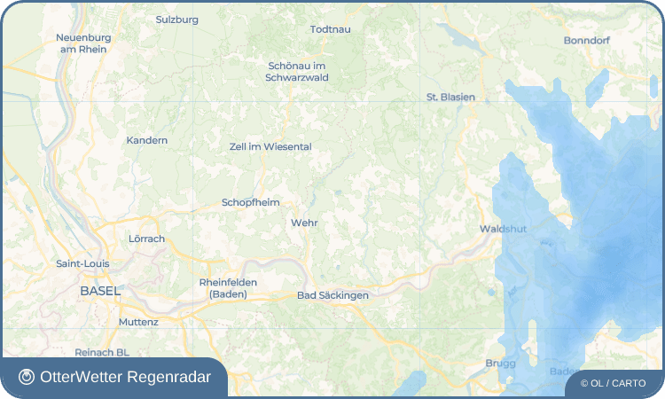 Wetter-Widget-Vorschau mit Vorhersagedaten für Atdorf