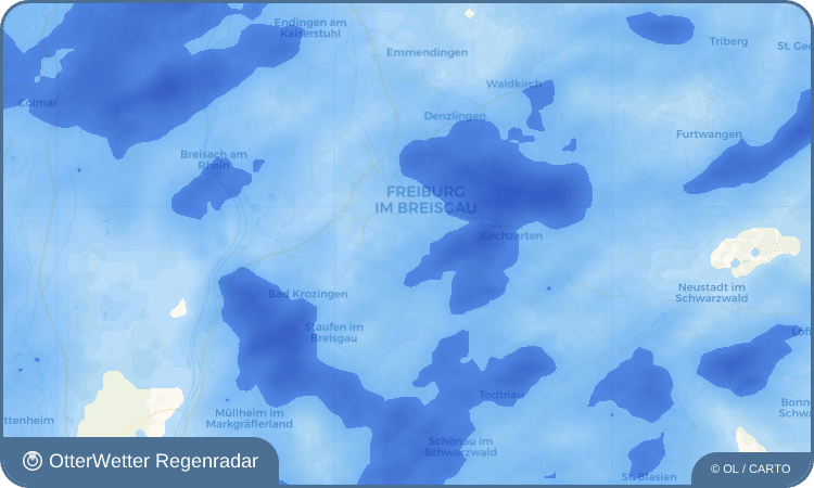 OtterWetter Regenradar-Widget Au