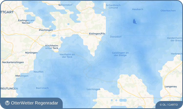 OtterWetter Regenradar-Widget Auendorf
