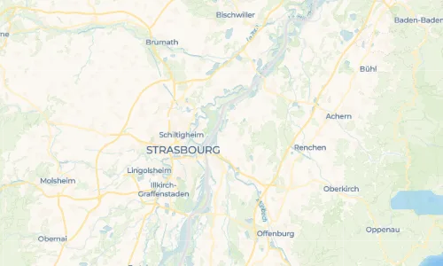 Regenradar Vorschaubild - Aktuelle Niederschläge in Auenheim und Umgebung