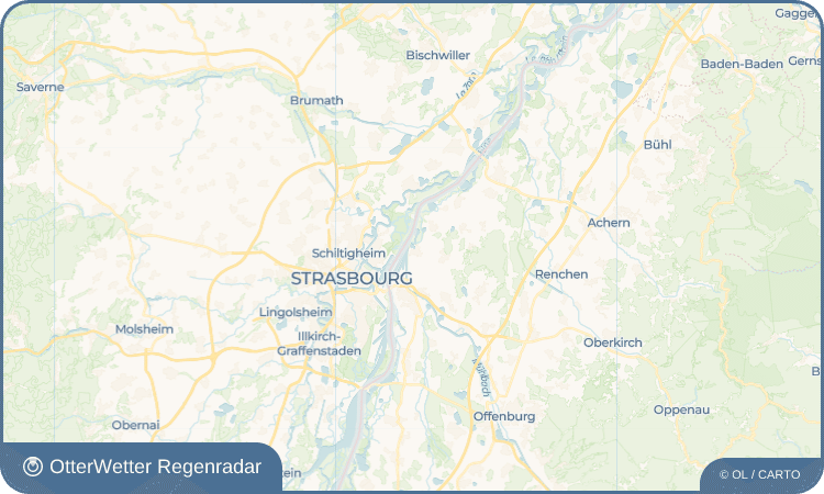 OtterWetter Regenradar-Widget Auenheim