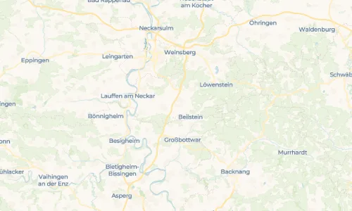 Regenradar Vorschaubild - Aktuelle Niederschläge in Auenstein und Umgebung