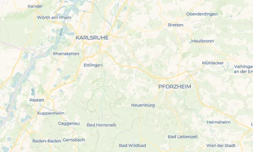 Regenradar Vorschaubild - Aktuelle Niederschläge in Auerbach und Umgebung